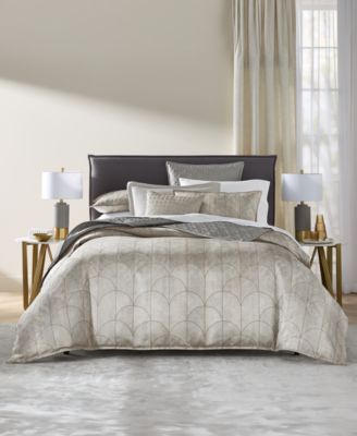 Inlay Woven and Printed 3-Piece Comforter Set, King