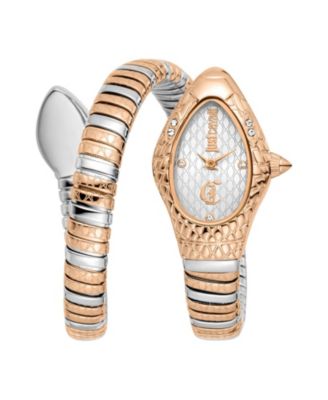 Women's Vetra Quartz Two Tone Stainless Steel Bracelet Watch