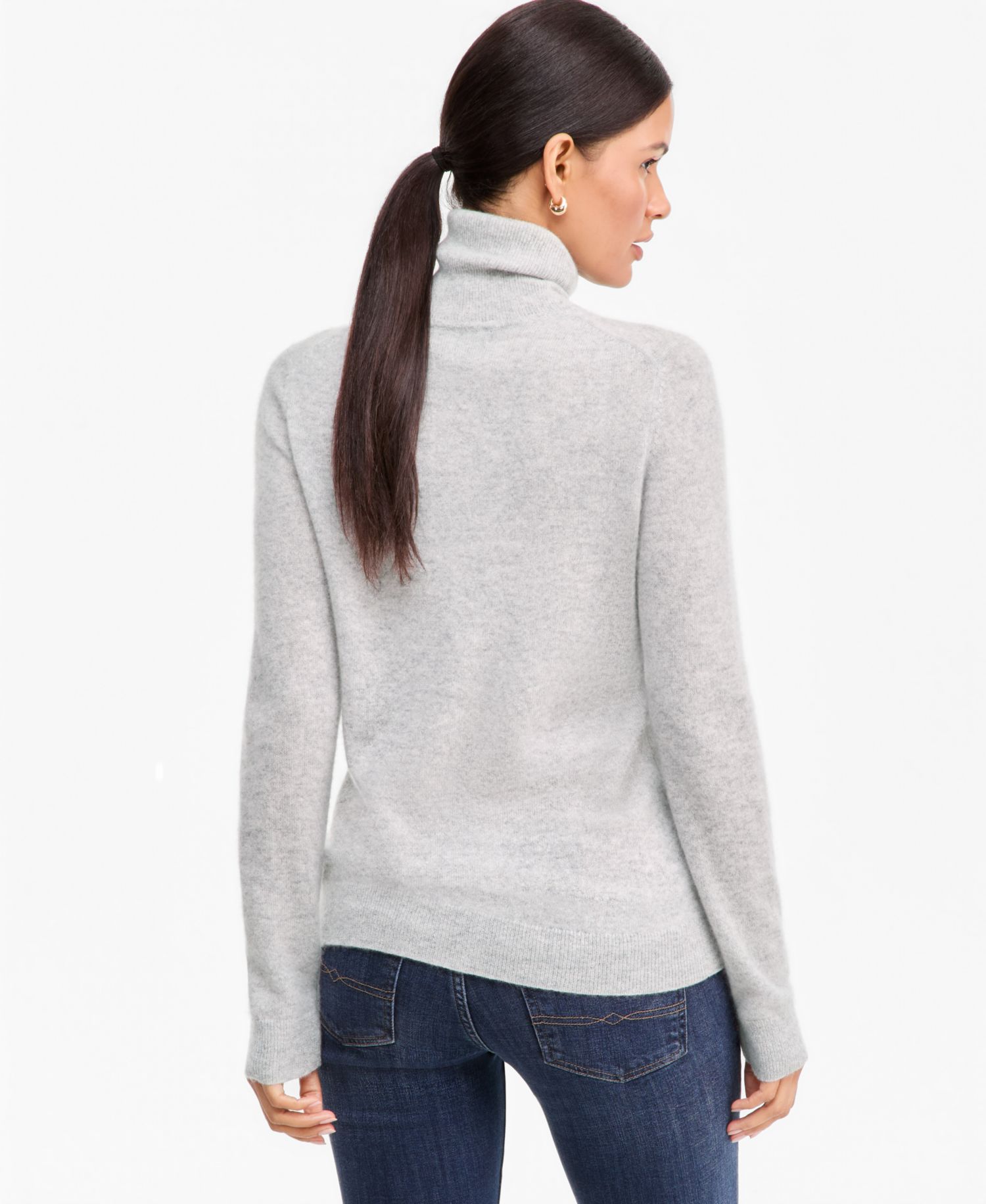 Petite Cashmere Turtleneck Sweater