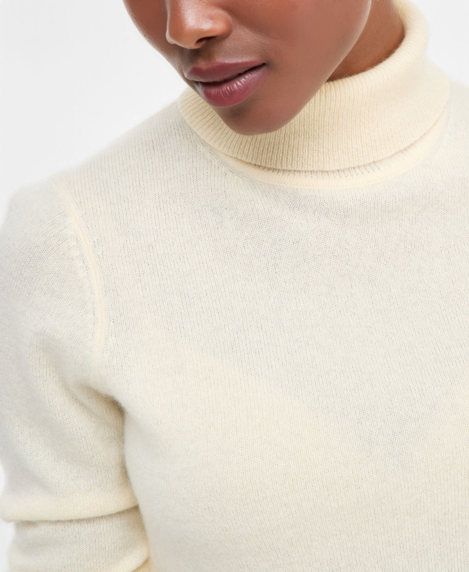 Petite Cashmere Turtleneck Sweater