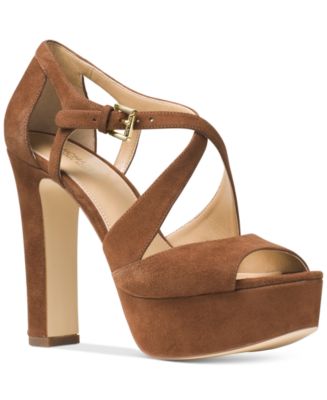 strappy heels macys