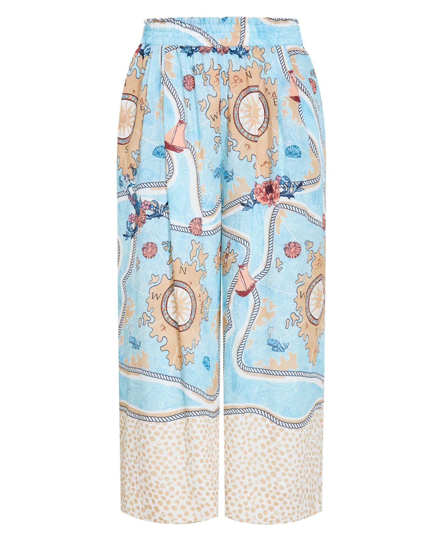 Women's Postcard Wide Leg Pant