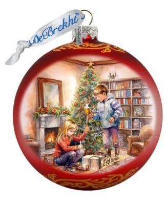Cherished Moments Lg Mercury Christmas Glass Collectible Ornaments G. DeBrekht