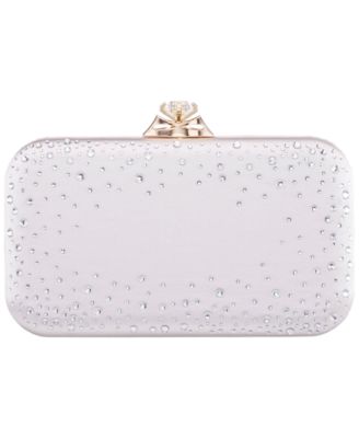Lindsay Scatter Crystal Minaudiere Small Clutch Handbag