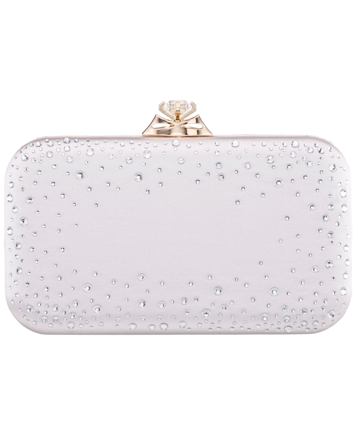 Lindsay Scatter Crystal Minaudiere Small Clutch Handbag