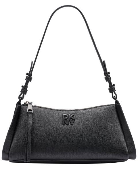 Женская сумка DKNY Josie Zip-Top Small Shoulder Handbag, цвет: Чёрный
