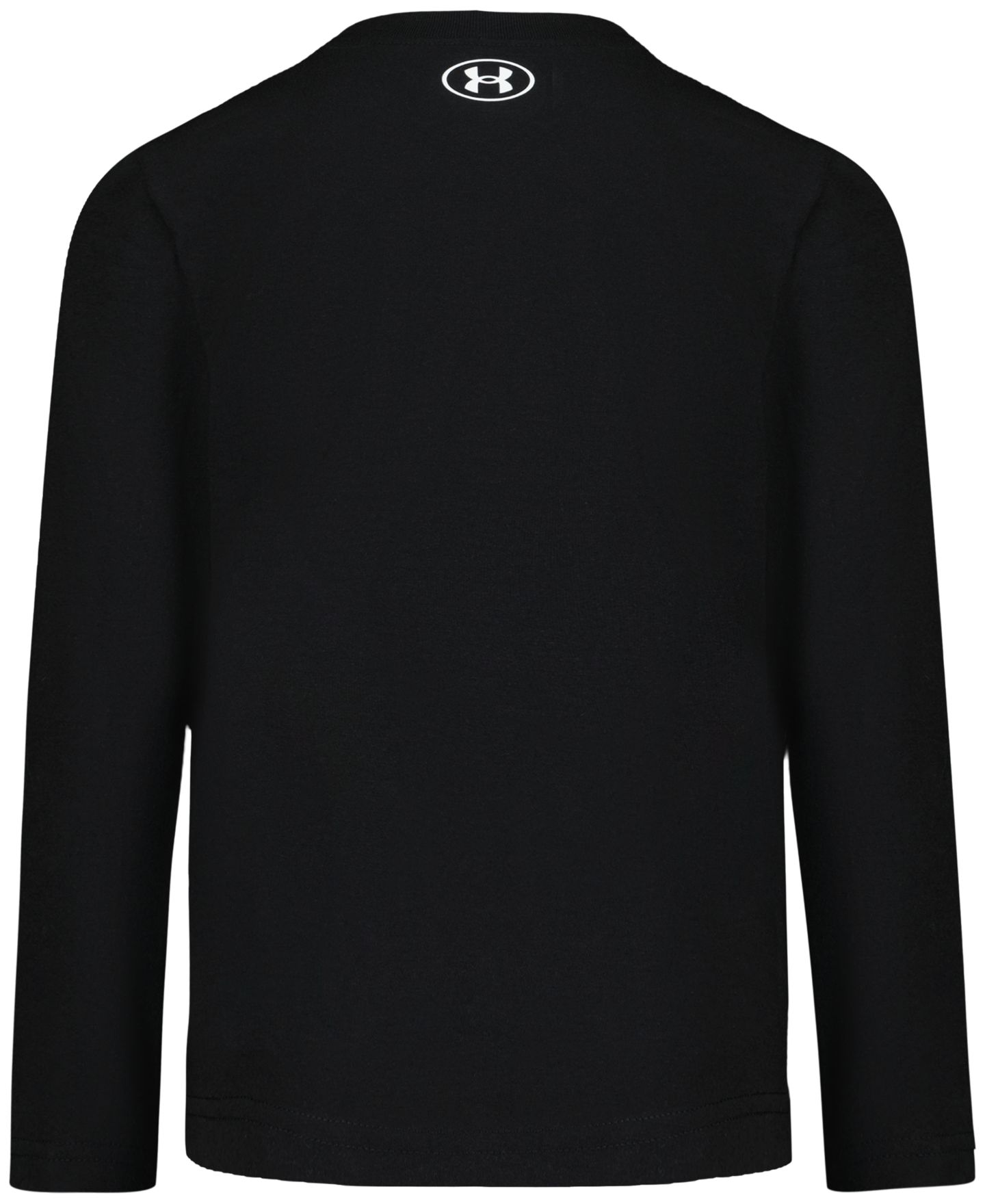 Футболка Under Armour Long-Sleeve T-Shirt для мальчиков, цвет: Чёрный — фото 2