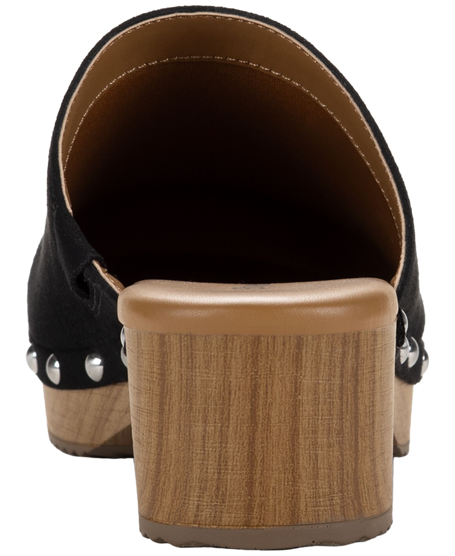Women's Dakotaa Studded Block Heel Clogs