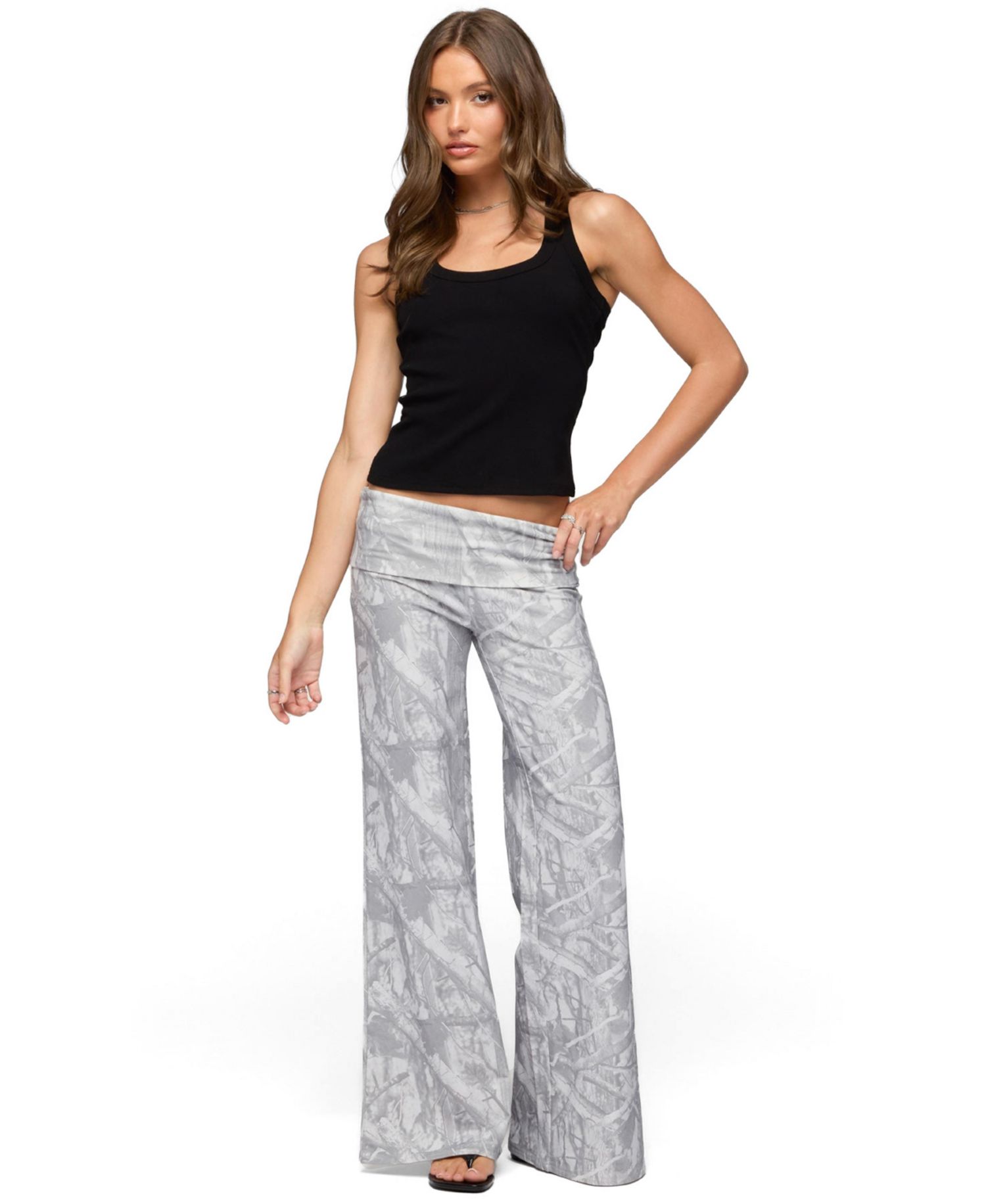 Women's Cammy Wide Leg Foldover Pants