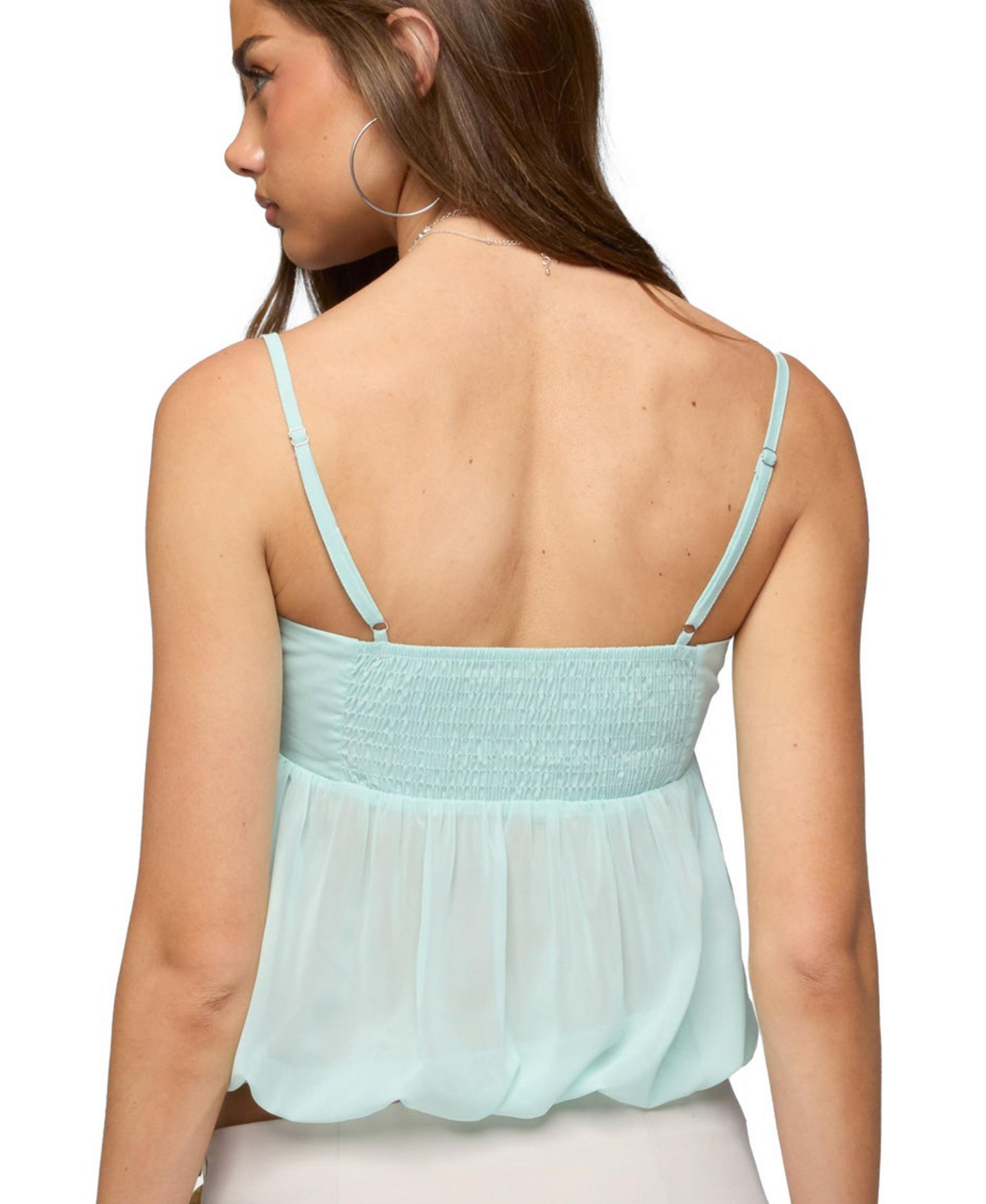 Women's Helena Chiffon Bubble Top