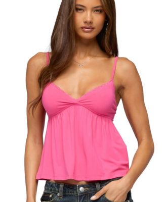 Women's Belen Lacey Babydoll Top
