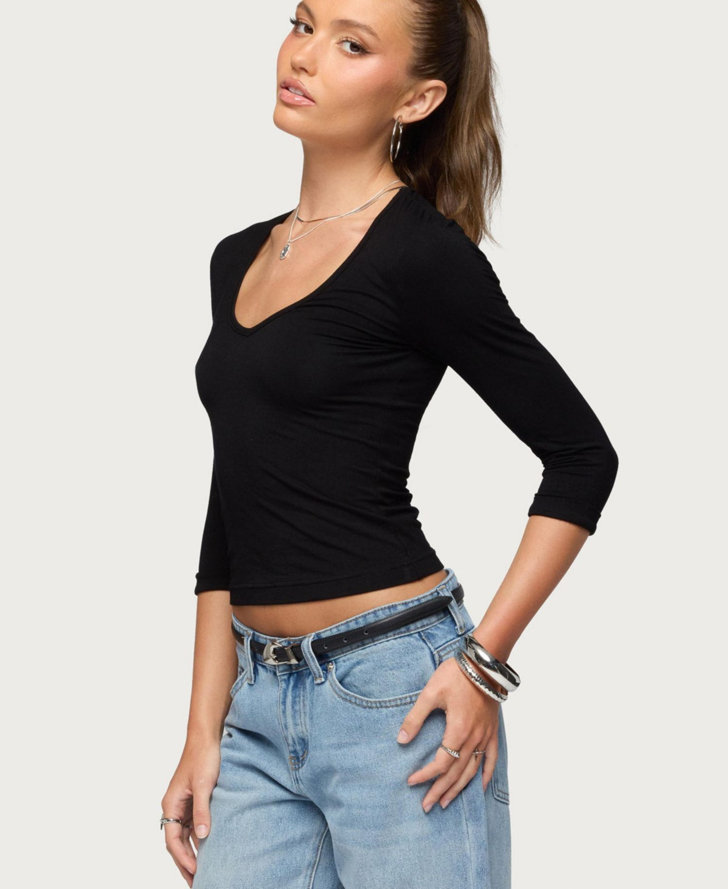 Women's Jamila Quarter Sleeve Top