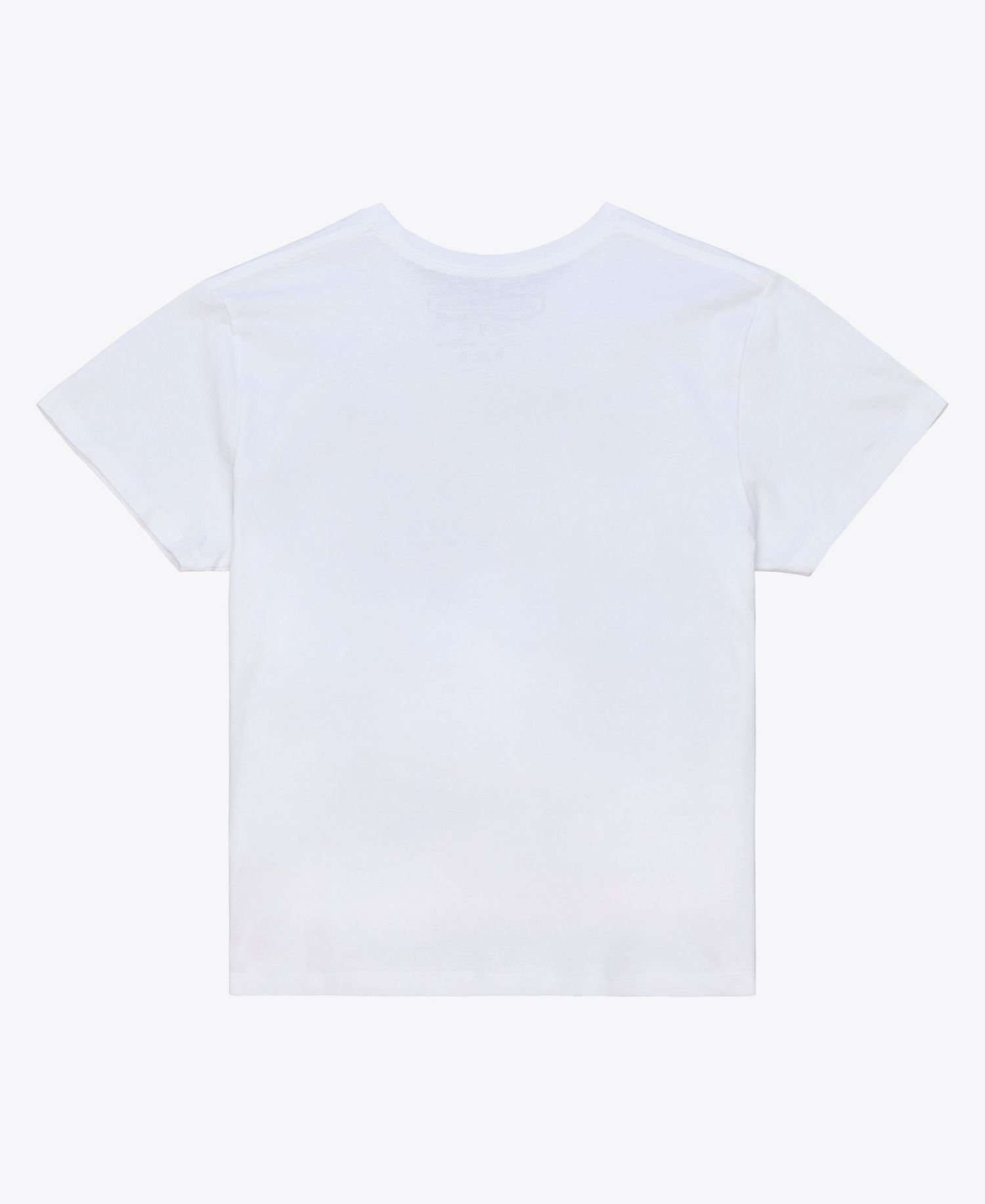 Women's White New York Knicks Striped Logo Boxy T-Shirt