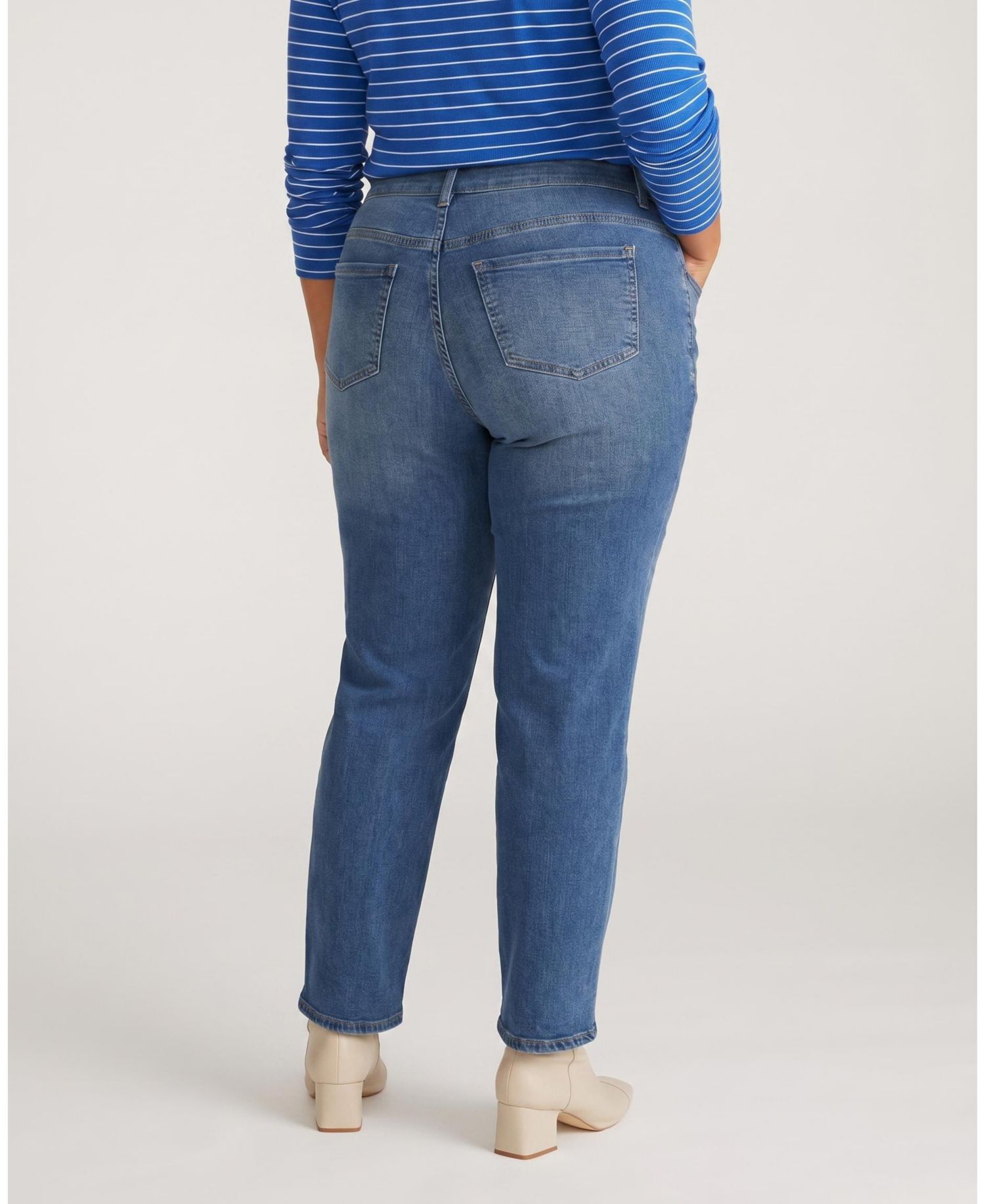 Women's Seine High Rise Straight Leg Jean