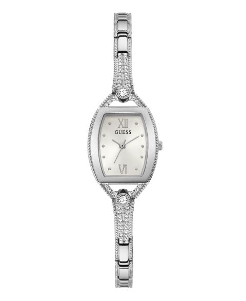 Женские часы GUESS Silver-Tone Glitz Watch 21mm