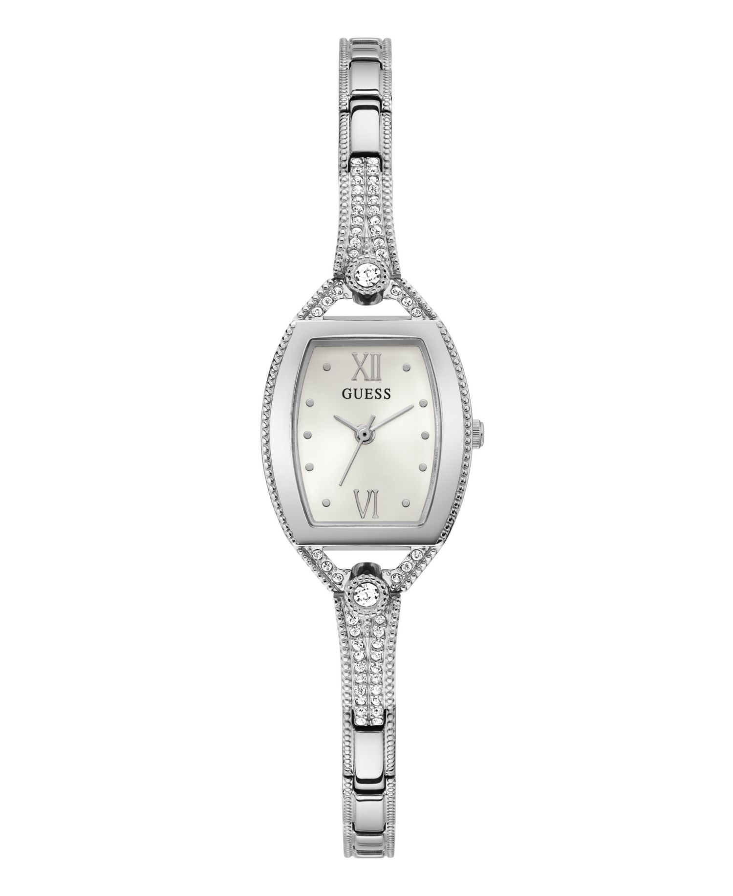 Women's Silver-Tone Glitz Watch 21mm