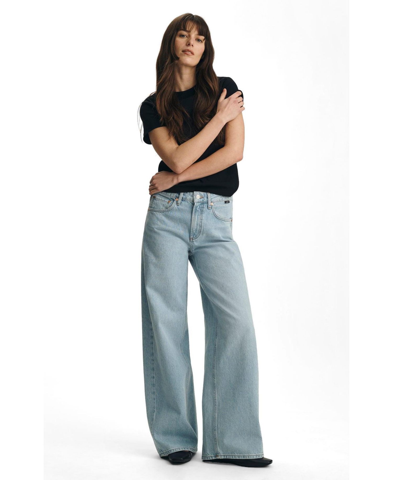 Women's Siena High Rise Wide Leg In Light Classic Denim