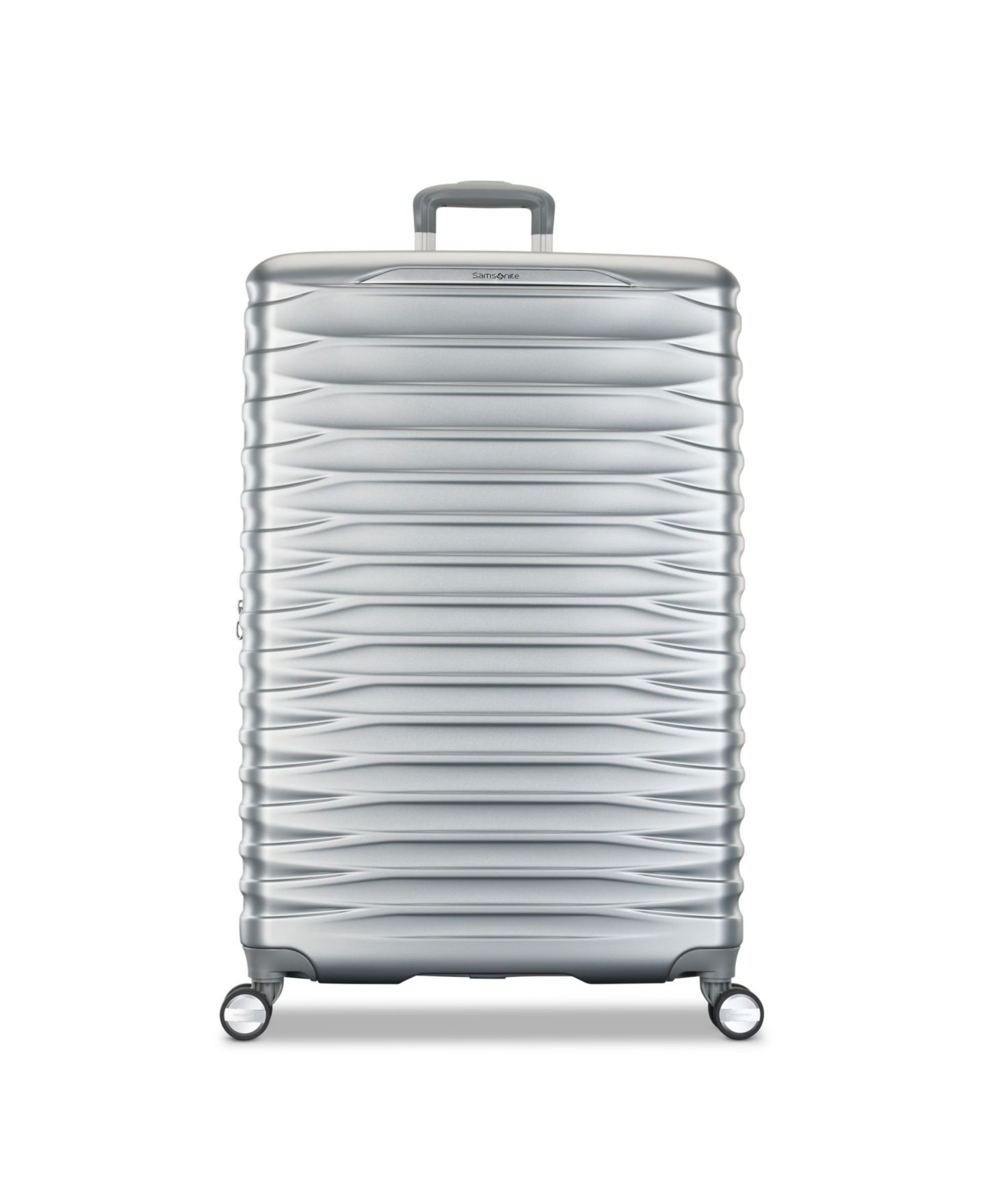 Чемодан Samsonite Spin Tech 7 Large Check-In Spinner, цвет: Серебряный — фото 2