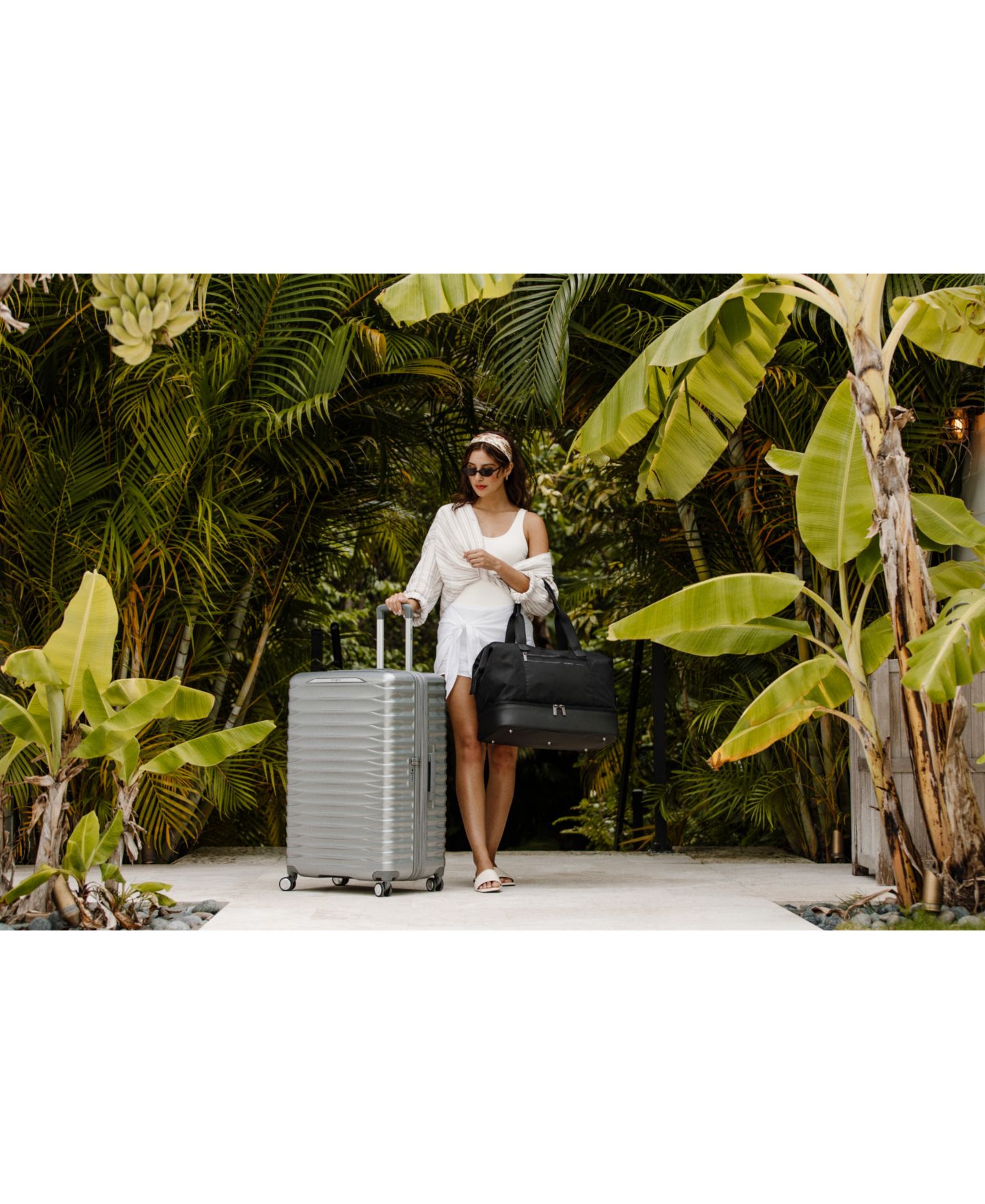 Чемодан Samsonite Spin Tech 7 Large Check-In Spinner, цвет: Серебряный — фото 12