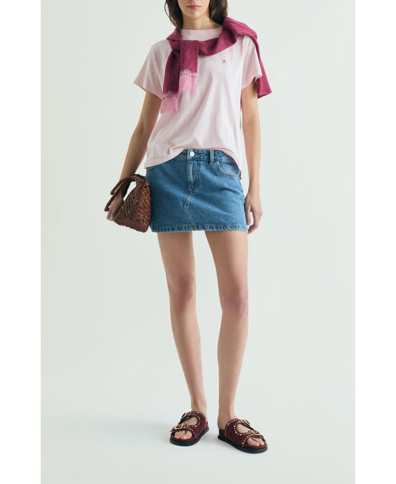 Women's Skull Basic T-Shirt