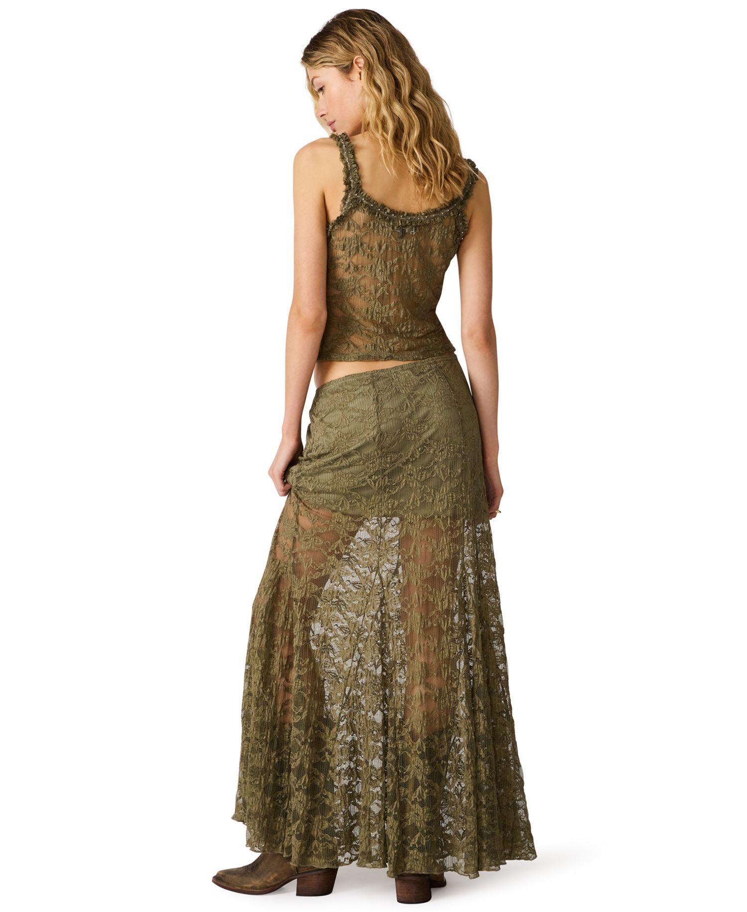 Women's Mirabel Lace Maxi Skirt