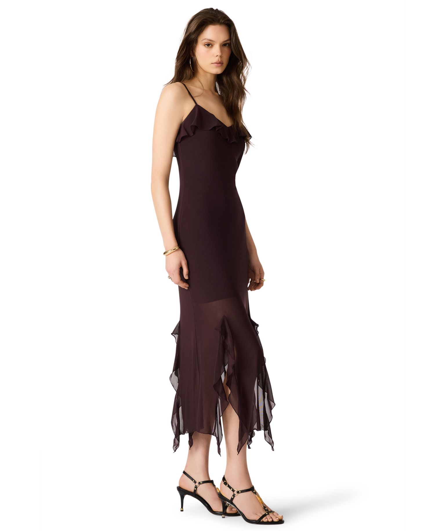 Women's Mariane Mesh Sleeveless Midi Dress