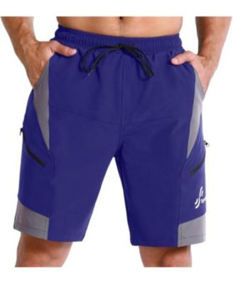 Bike Shorts for Men: 3D Padded Lightweight Riding Biking Cycling Mountain Bike Shorts with Zipper Pockets – Large