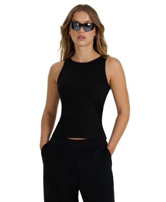 Women's Slim Plain Top Sleeveless