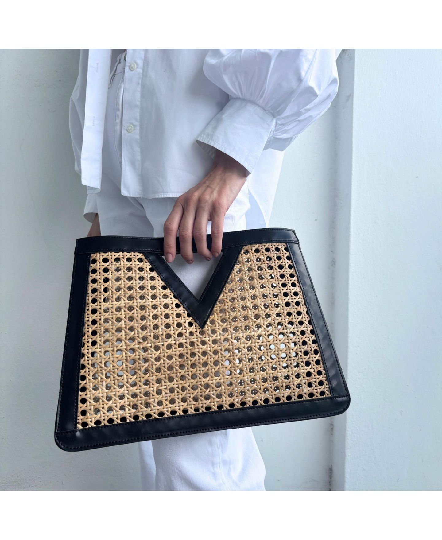 Женский клатч Adornia Fine Rattan Kane Clutch Handbag, цвет: Разноцветный — фото 2