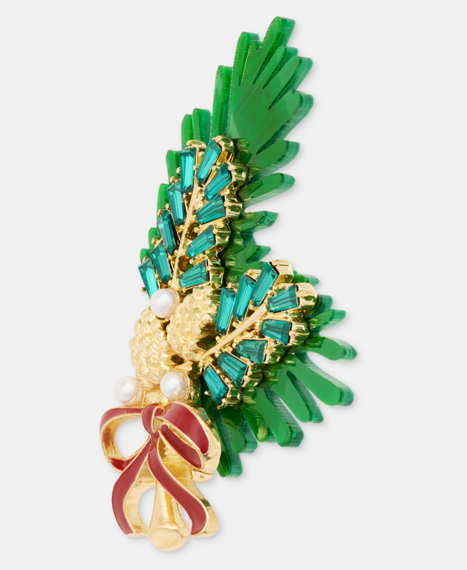 Christmas Pine Branch Pin