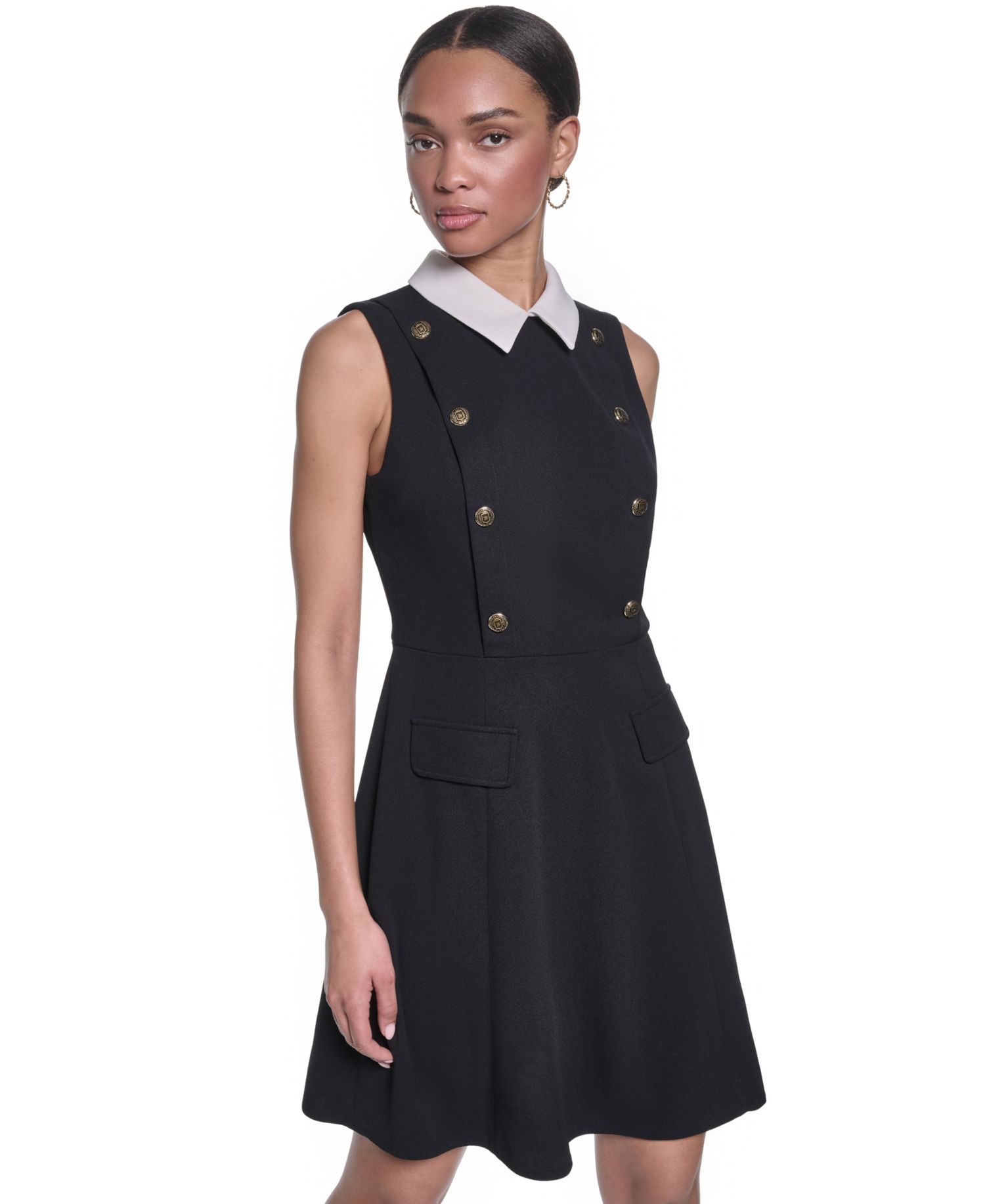 Women's Collared A-line Dress