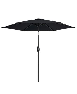 Enhance Your Outdoor Oasis With 7.5Feet Round Patio Umbrella - Stylish, Durable, And Sun-Protective!
