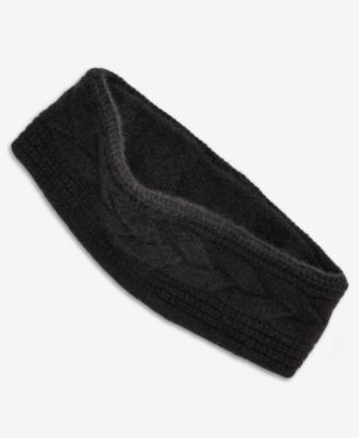 Cable-Knit Cashmere Headband