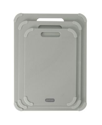 3-Piece Polypropylene Reversible Cutting Board Set