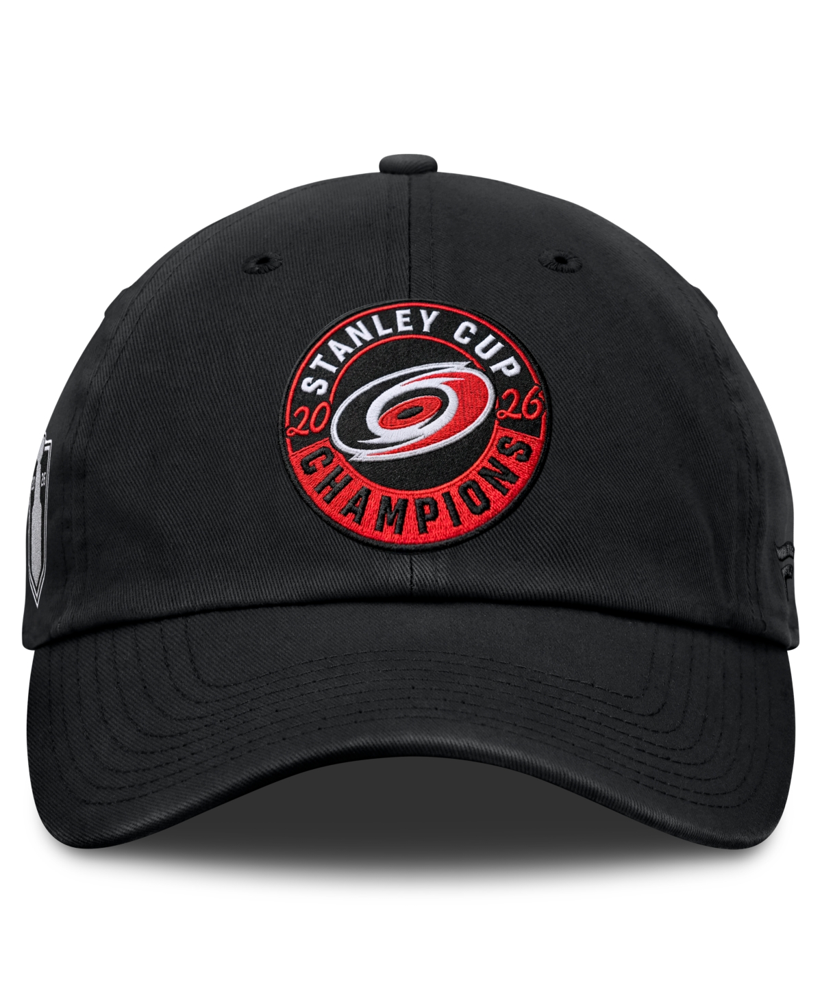 Fanatics Men's Black Carolina Hurricanes 2026 Nhl Stanley Cup Champions Core Adjustable Hat