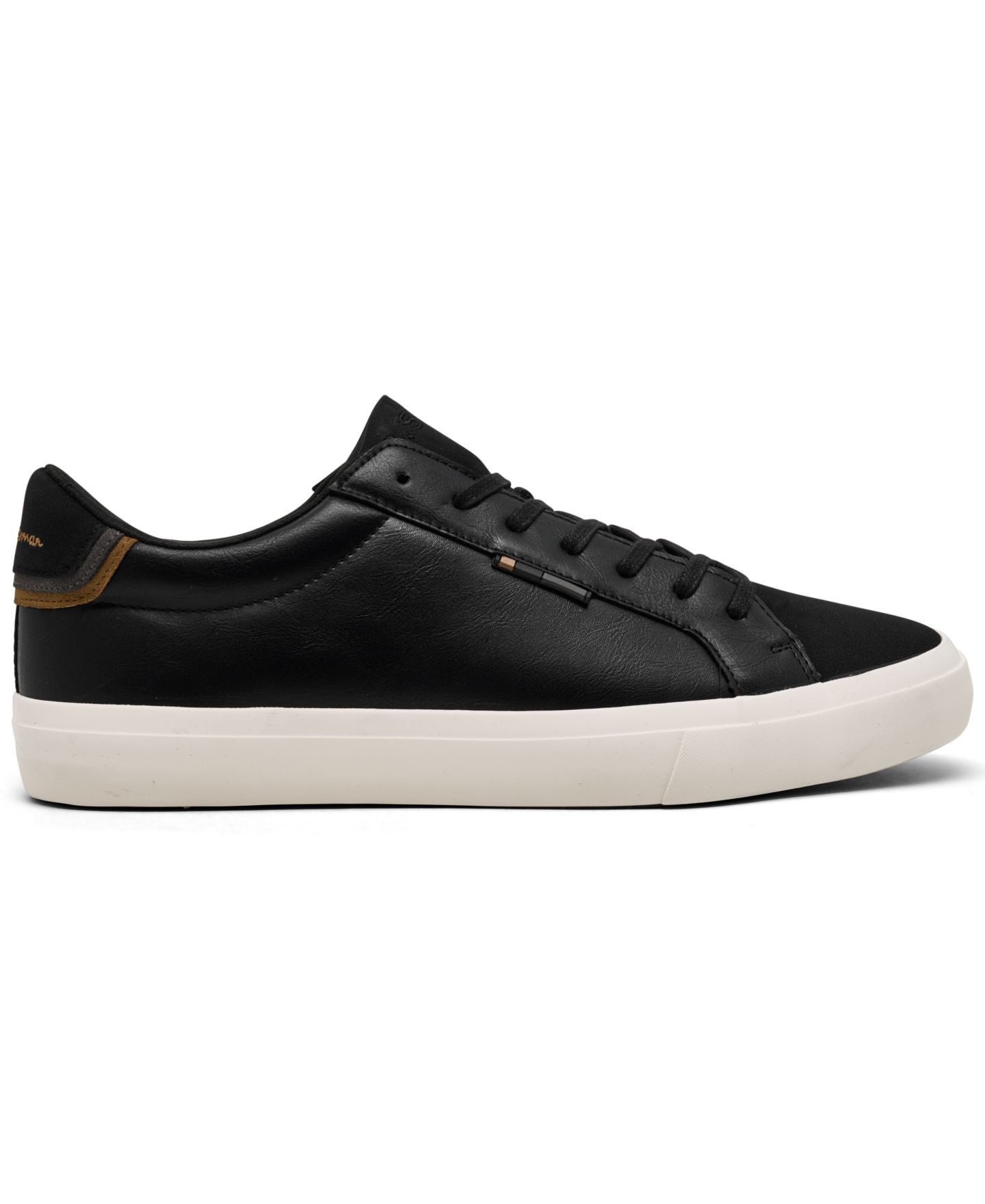Мужские кроссовки Ben Sherman Pepper Low Court, цвет: Чёрный / Серый — фото 2