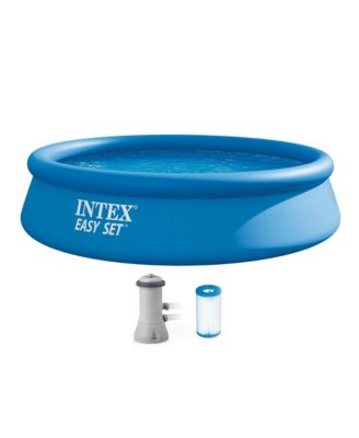 28131EH 12feet x 30in Easy Set Up Inflatable Swimming Pool with Filter Pump