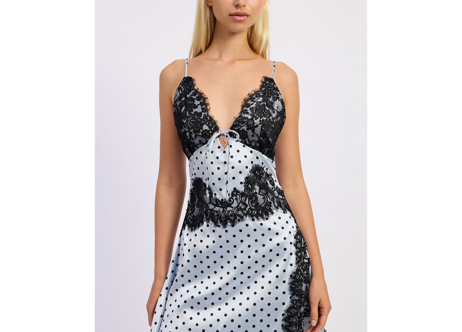 Women's Hazel V-Neck Sleeveless Asymmetric Maxi Dress