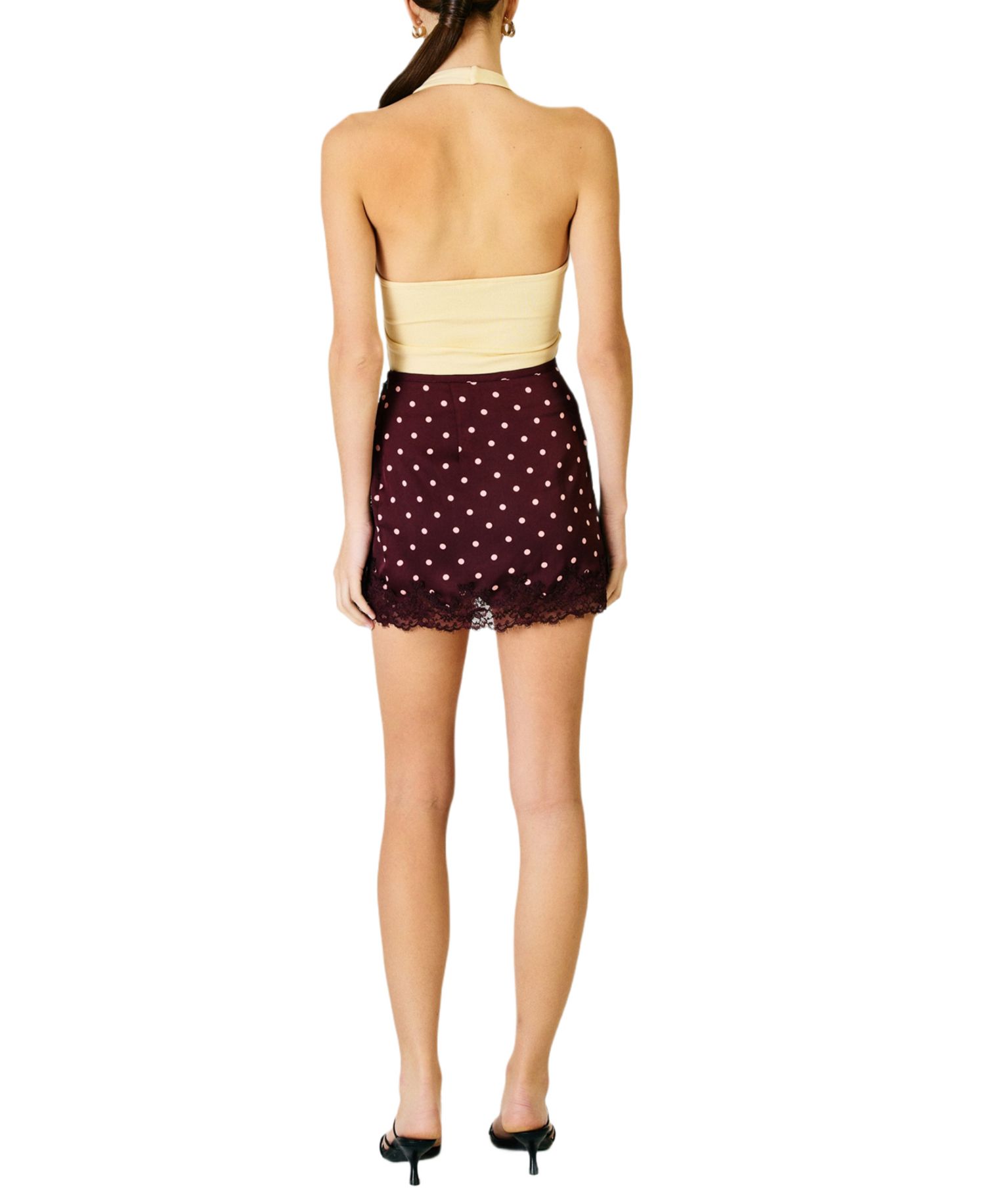 Women's Raye Polka Dot Mini Skirt