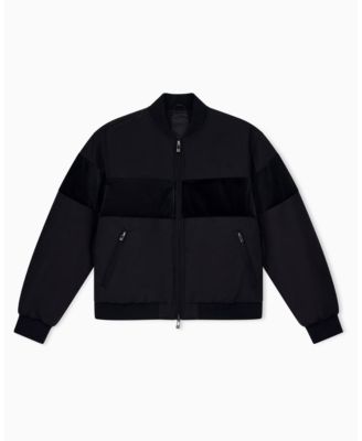 Men's Lightweight Colorblock Bomber Jacket