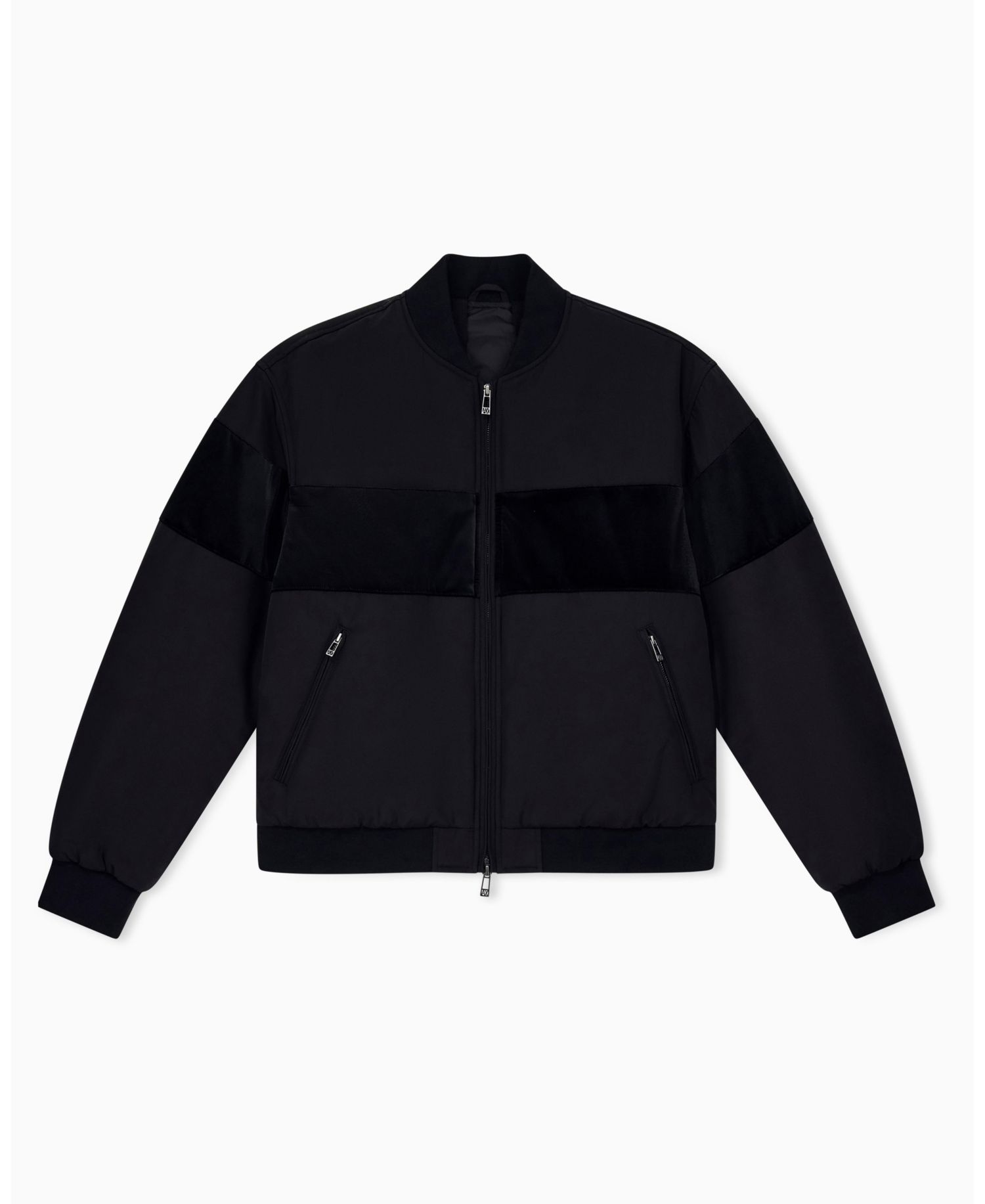 Men's Lightweight Colorblock Bomber Jacket