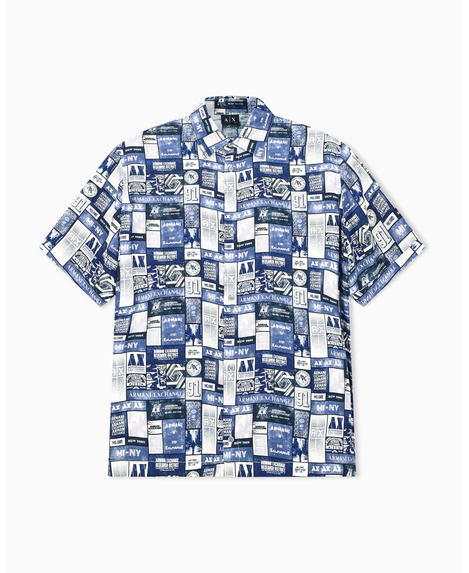 Men's Viscose All Over Print Woven Shirt