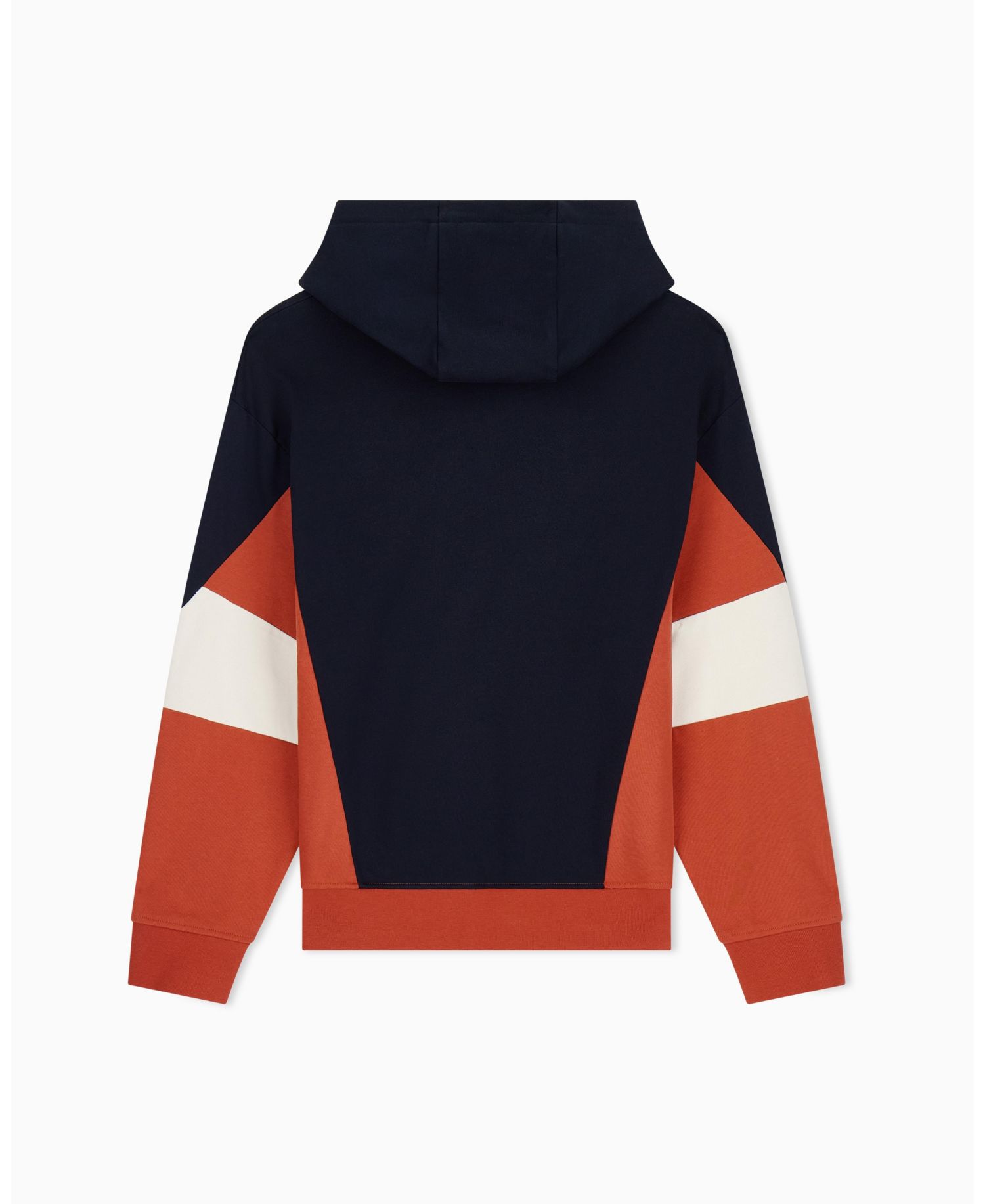 Men's Chevron Color Block Hoodie