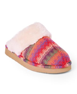 Women's Chesney Patterned Faux Fur Slippers