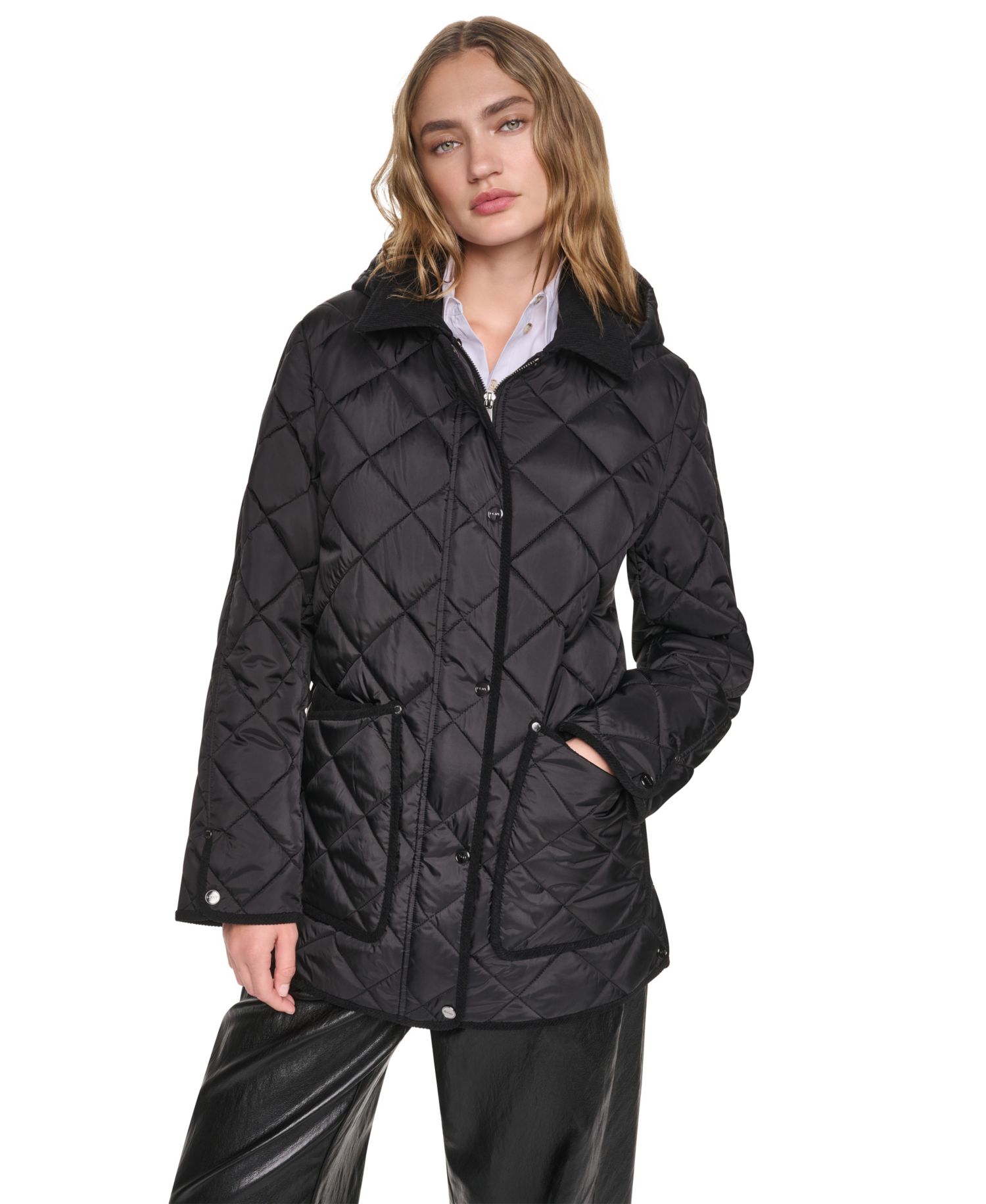 Women's Quilted Barn Coat
