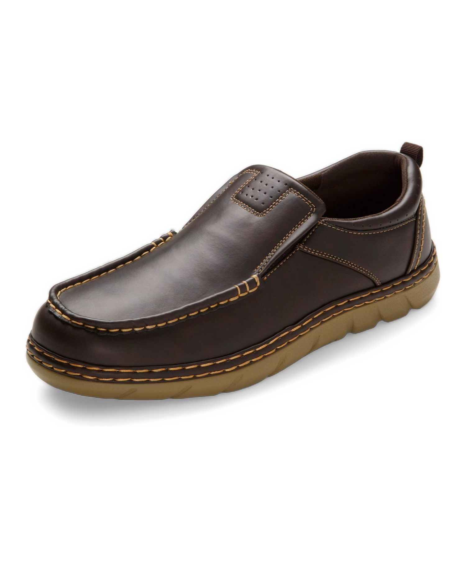Men's Casual Leather Slip On