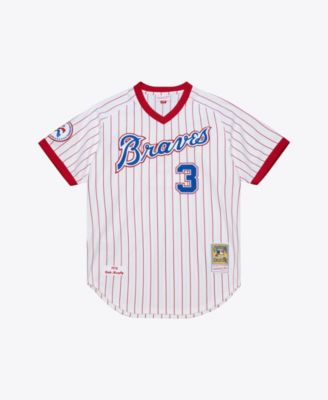 Men's Dale Murphy White Atlanta Braves 1976 Authentic Jersey