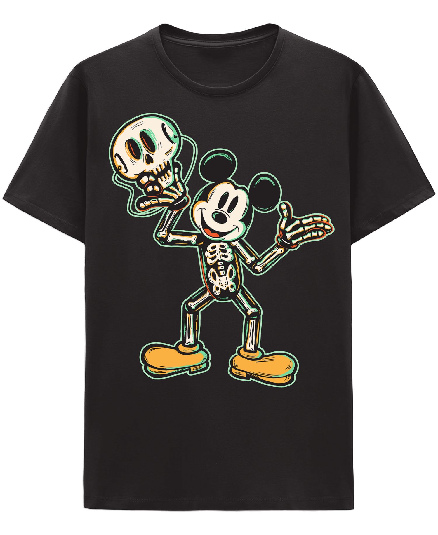 Men's Mickey Mouse Halloween Graphic T-Shirt