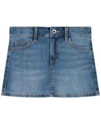 Girls' 5-16 Denim Mini Skort 