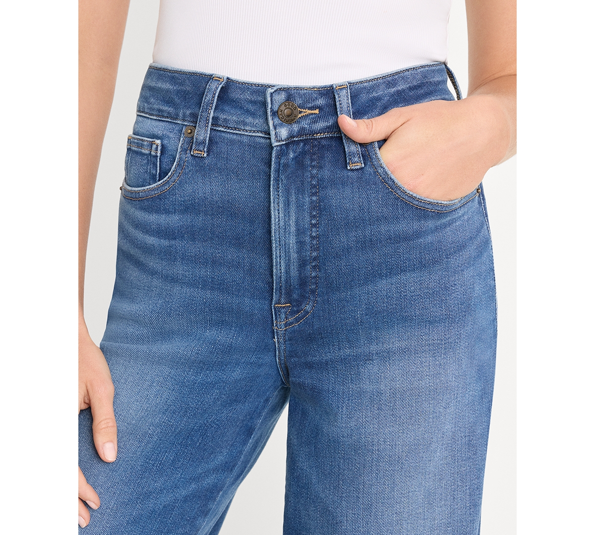 Good American Women's Soft Tech High-Rise Jeans